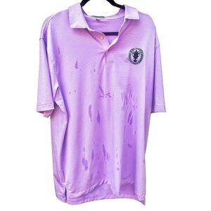 Men’s Peter Millar Solid Performance Ruby Hill Polo Size XL